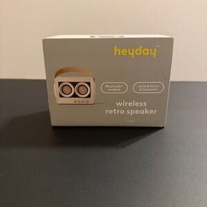 Heyday Wireless Retro Speaker Bluetooth Brand New